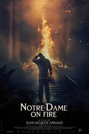 Notre-dame on fire